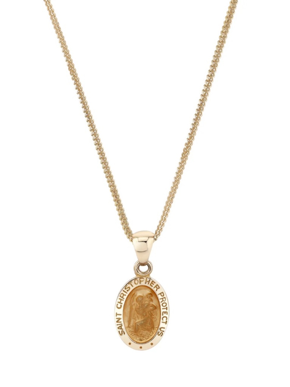Ariel Gordon 14K Gold St. Christopher Talisman Charm Pendant